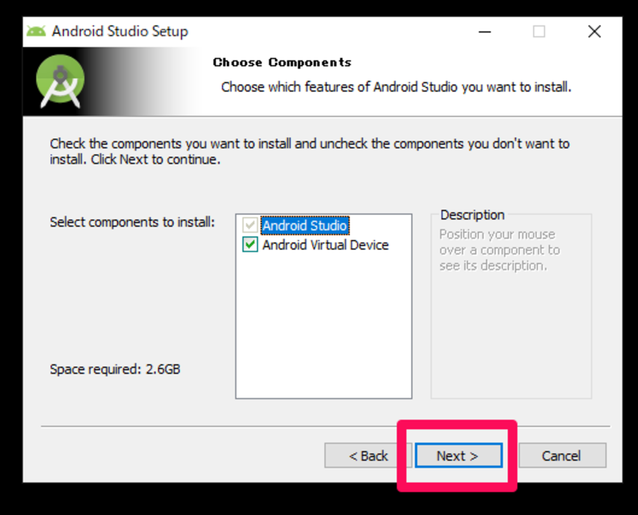 Android Studio 4 2 1のダウンロードとインストール 日本語化設定 Windows10 Men Of Letters メン オブ レターズ 論理的思考 業務改善 プログラミング